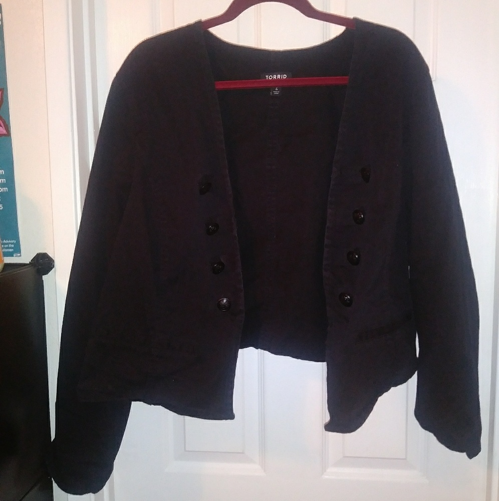 Torrid Military Jacket